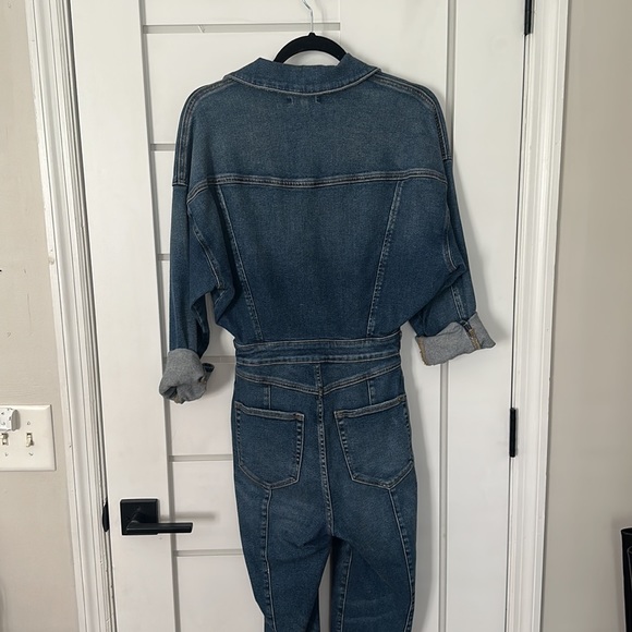 Good American denim jumpsuit 1 - Picture 3 of 4